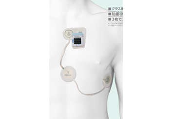 ホルター心電図 装着イメージ